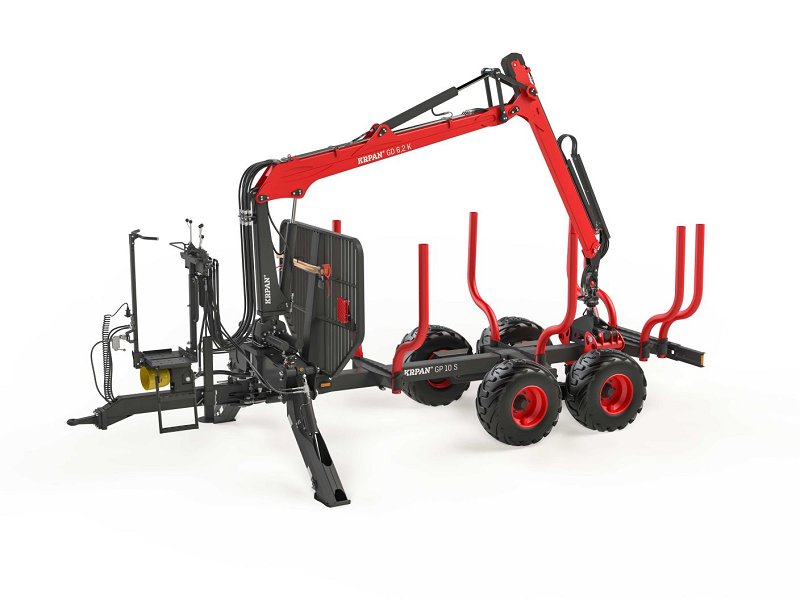 RIMORCHIO FORESTALE GP 10 S
